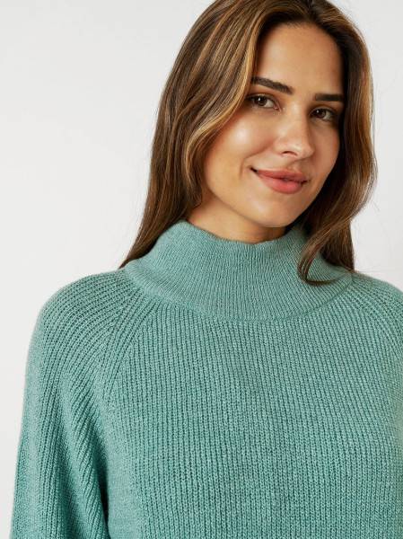TONI Fashion Style »Insa« mint Strickpulli mit Stehkragen Nur noch ein Tag übrig