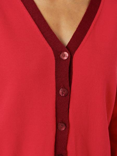 TONI Fashion Style »Ivette« red Roter Cardigan 50% Rabatt mit kostenlosem Versand
