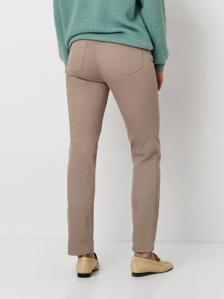 TONI Fashion Style »be loved« taupe Slim-Fit mit hohem Bund Speichern exportieren