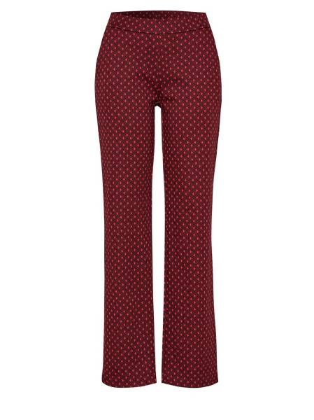 TONI Fashion Style »Jenny« red Gemusterte Wide Leg 50% Rabatt für begrenzte Zeit