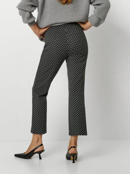 TONI Fashion Style »Jenny« grey/black Gemusterte 7/8-Hose 2025