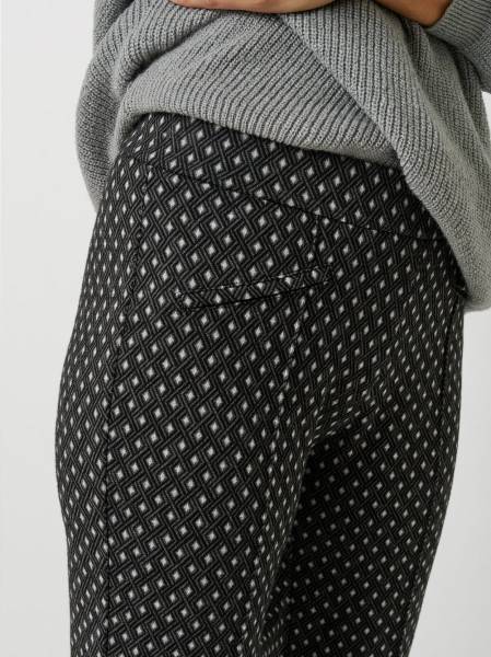 TONI Fashion Style »Jenny« grey/black Gemusterte 7/8-Hose 2025