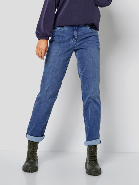 TONI Fashion Style »Honey« blue used Entspannte Basic-Jeans Günstiger Verkauf