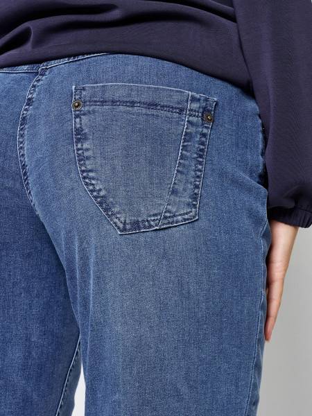 TONI Fashion Style »Honey« blue used Entspannte Basic-Jeans Günstiger Verkauf