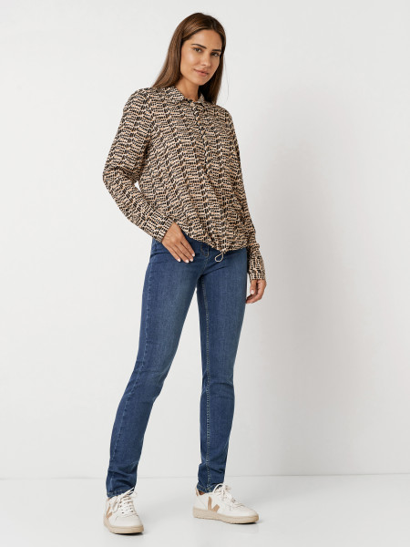 TONI Fashion Style »be loved« blue used Slim-Fit Jeans mit hohem Bund Fabrikverkauf