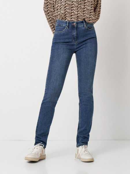 TONI Fashion Style »be loved« blue used Slim-Fit Jeans mit hohem Bund Fabrikverkauf