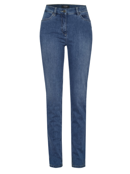 TONI Fashion Style »be loved« blue used Slim-Fit Jeans mit hohem Bund Fabrikverkauf