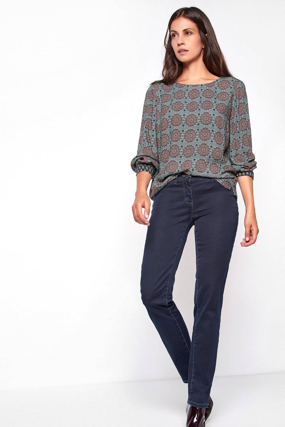 TONI Fashion Style »Perfect Shape« dark blue Dunkle Basic-Shapingjeans Meist gekauft