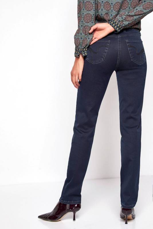 TONI Fashion Style »Perfect Shape« dark blue Dunkle Basic-Shapingjeans Meist gekauft