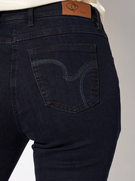 TONI Fashion Style »Perfect Shape« dark blue Jeans mit Shapingeffekt Blitzverkäufe