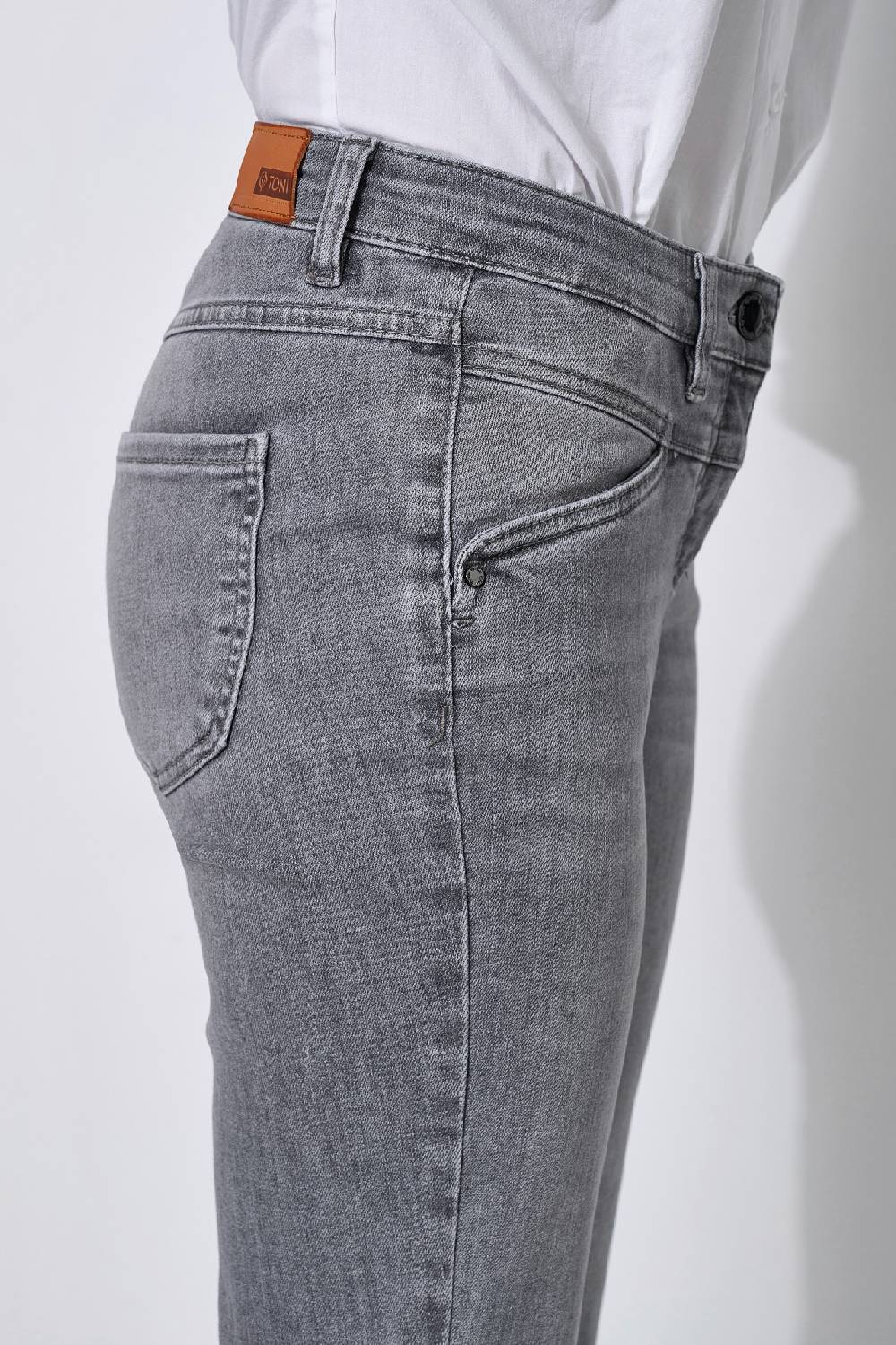 TONI Fashion Style »Perfect Shape« grey used Authentische Shapingjeans Fabrik Onlineshop