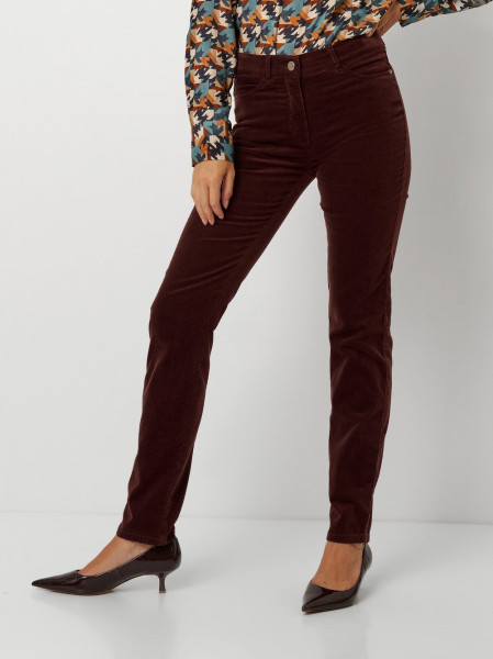 TONI Fashion Style »be loved« dark red Cordhose mit hohem Bund Günstig kaufen