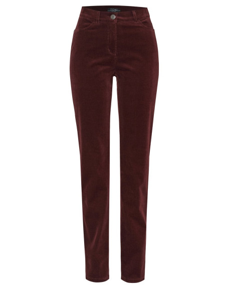 TONI Fashion Style »be loved« dark red Cordhose mit hohem Bund Günstig kaufen