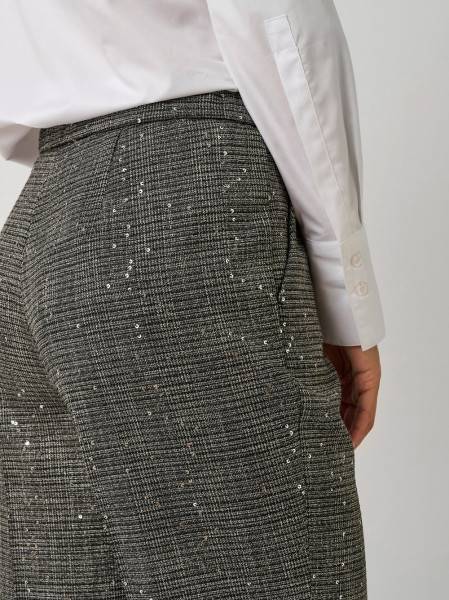 TONI Fashion Style »Luisa« silver/black Glamouröse Hose mit Pailletten Saisonschlussverkauf