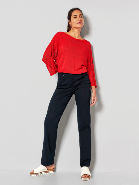 TONI Fashion Style »Honey« dark blue Farbechte Basic-Hose Cyber Monday