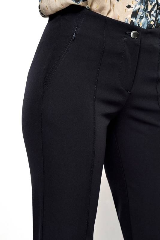 TONI Fashion Style »Alessa« dark blue Businesshose aus Techno-Stretch Osterangebot