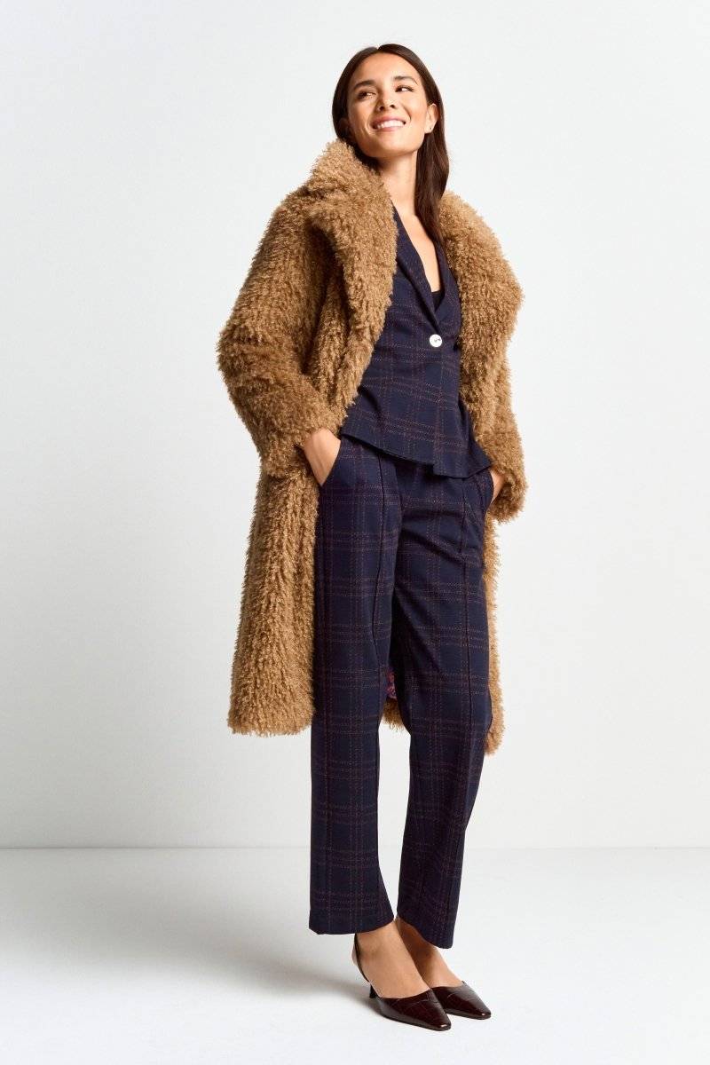 Eich & Royal Oversized-Mantel aus Kustfell Riesige Rabatte