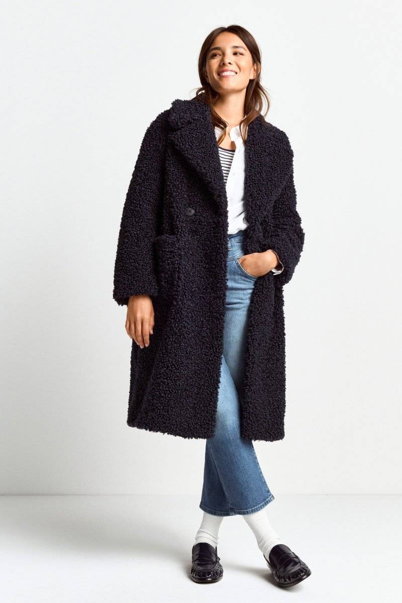 Eich & Royal Oversized-Mantel aus Teddyfell Clearance-Verkauf