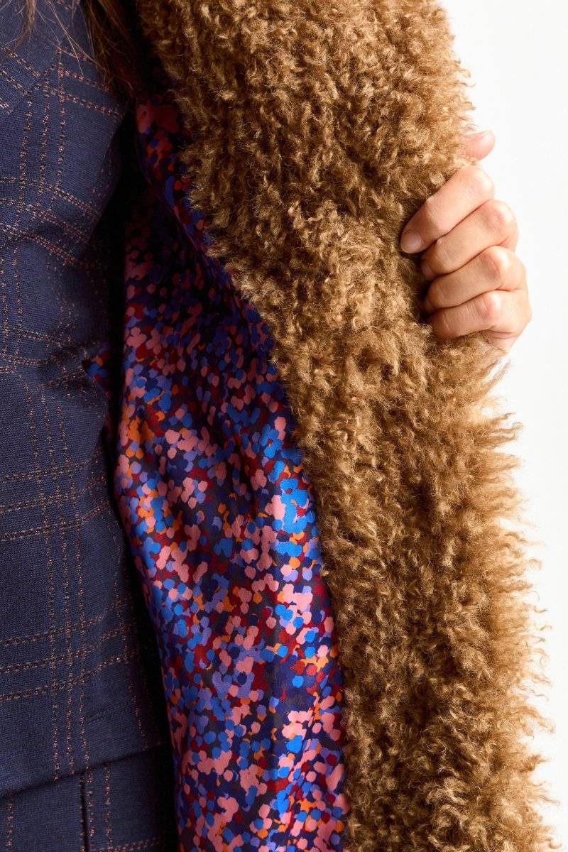 Eich & Royal Oversized-Mantel aus Kustfell Meist gekauft