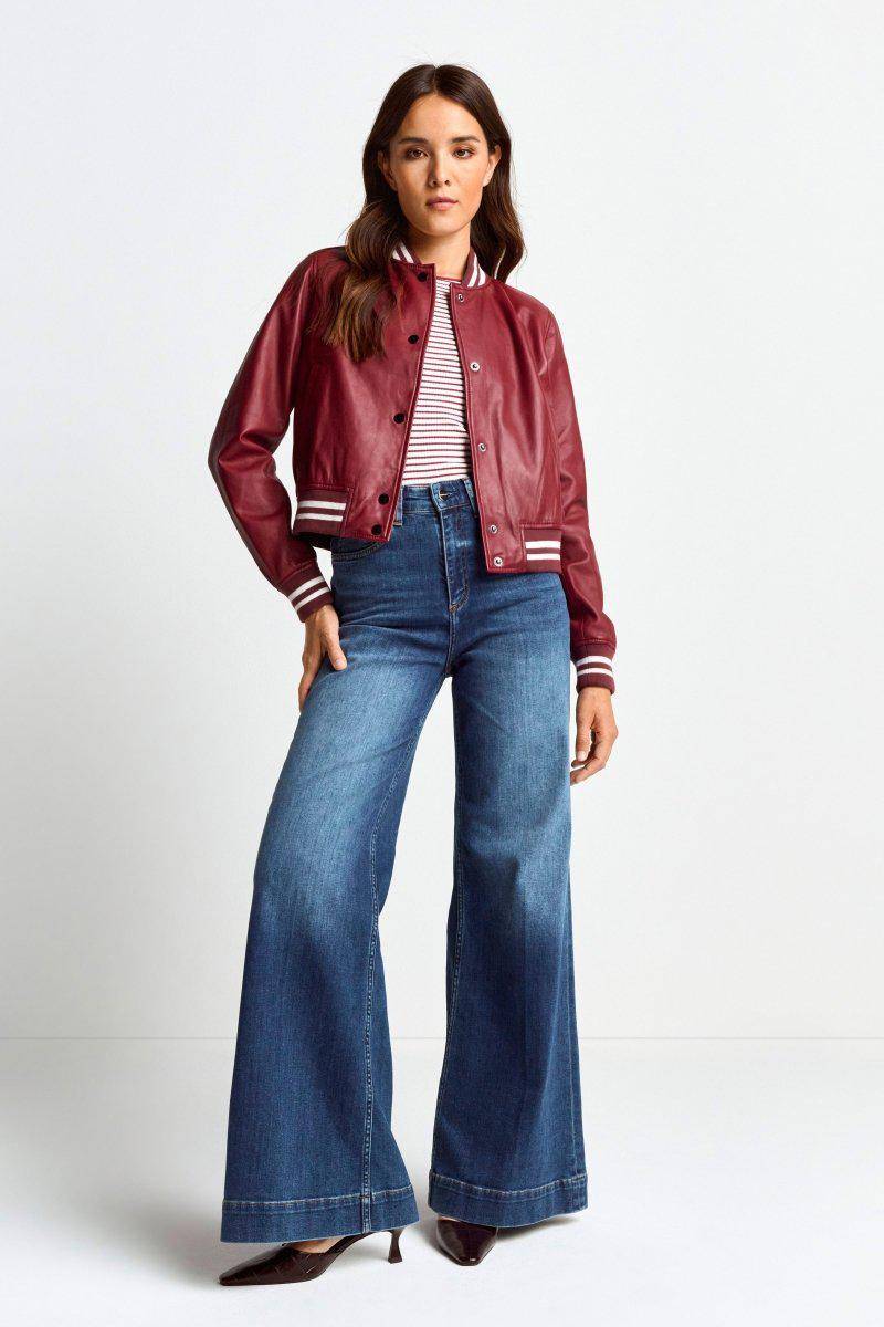 Eich & Royal Bomberjacke aus Leder Sonderangebot