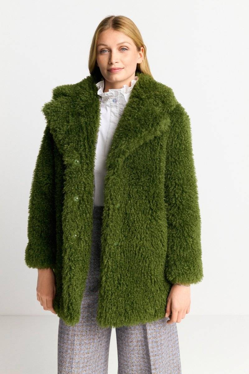 Eich & Royal Fake Fur Mantel Versandkostenfrei