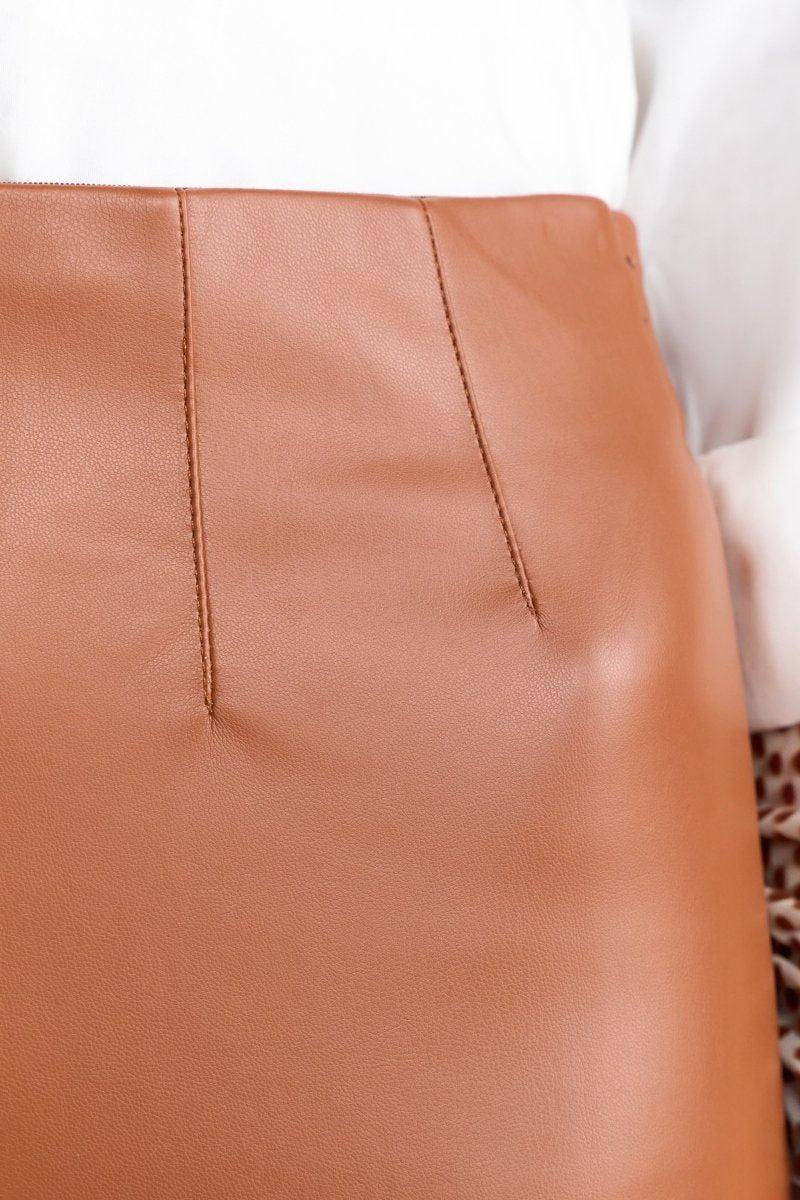 Eich & Royal Knöchellange Kunstleder-Leggings Super Sparpreis