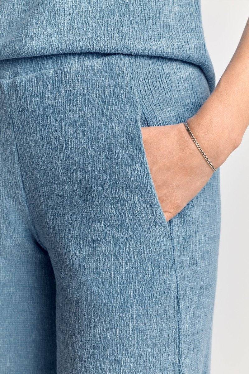 Eich & Royal Stoffhose in Crinkle-Optik Bis zu 55% Rabatt