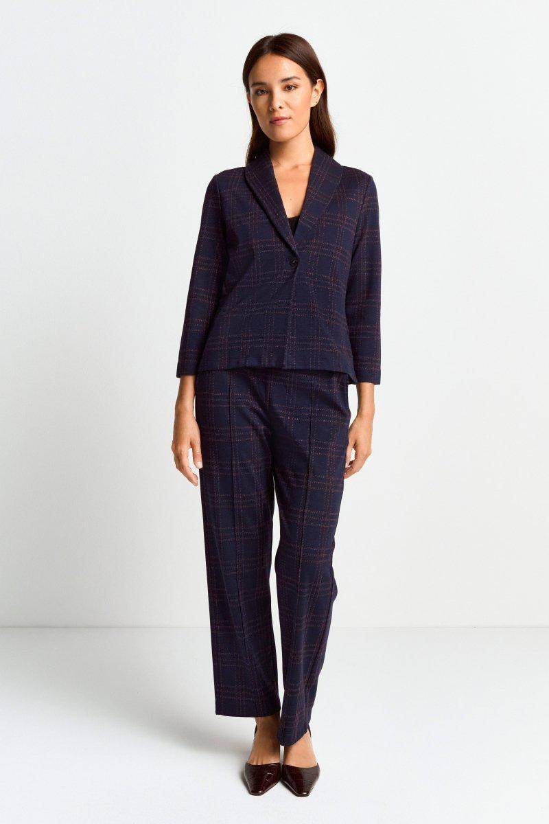 Eich & Royal Blazer mit Karomuster Clearance-Verkauf
