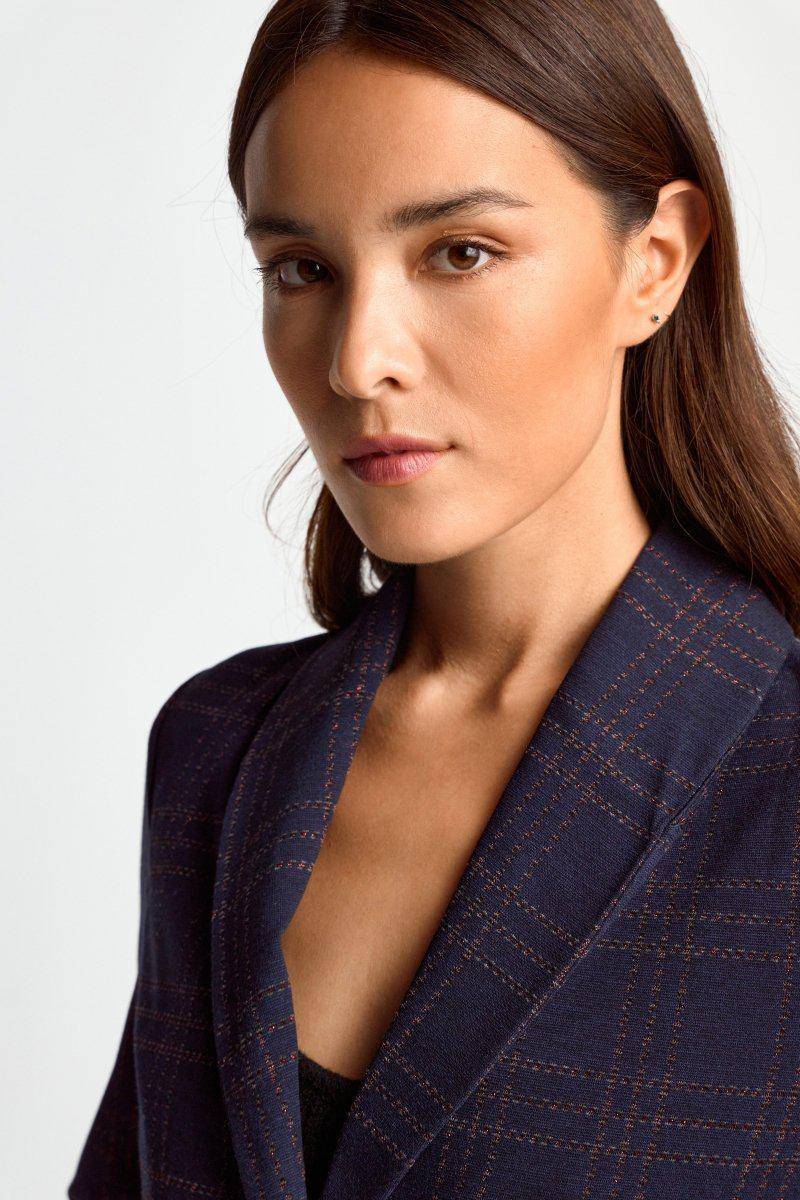 Eich & Royal Blazer mit Karomuster Clearance-Verkauf