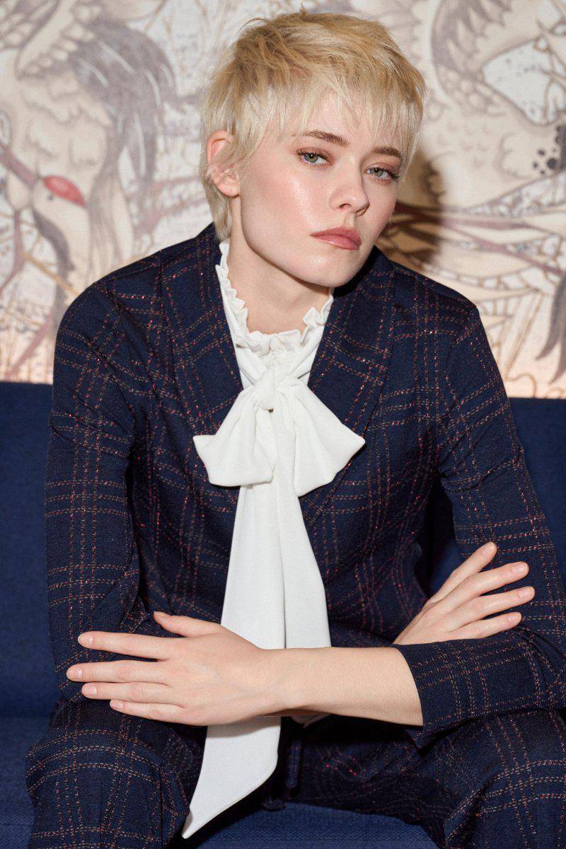 Eich & Royal Blazer mit Karomuster Clearance-Verkauf