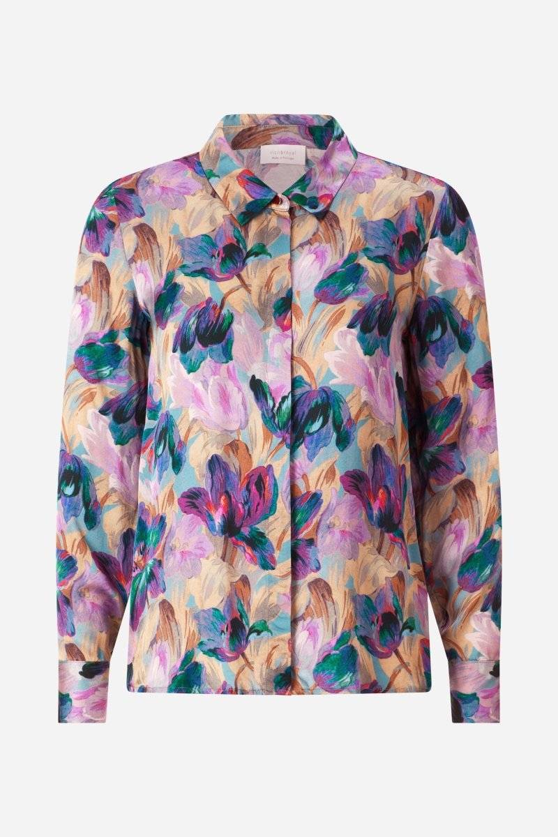 Eich & Royal Hemdkragenbluse mit Blumenprint Exklusivangebot