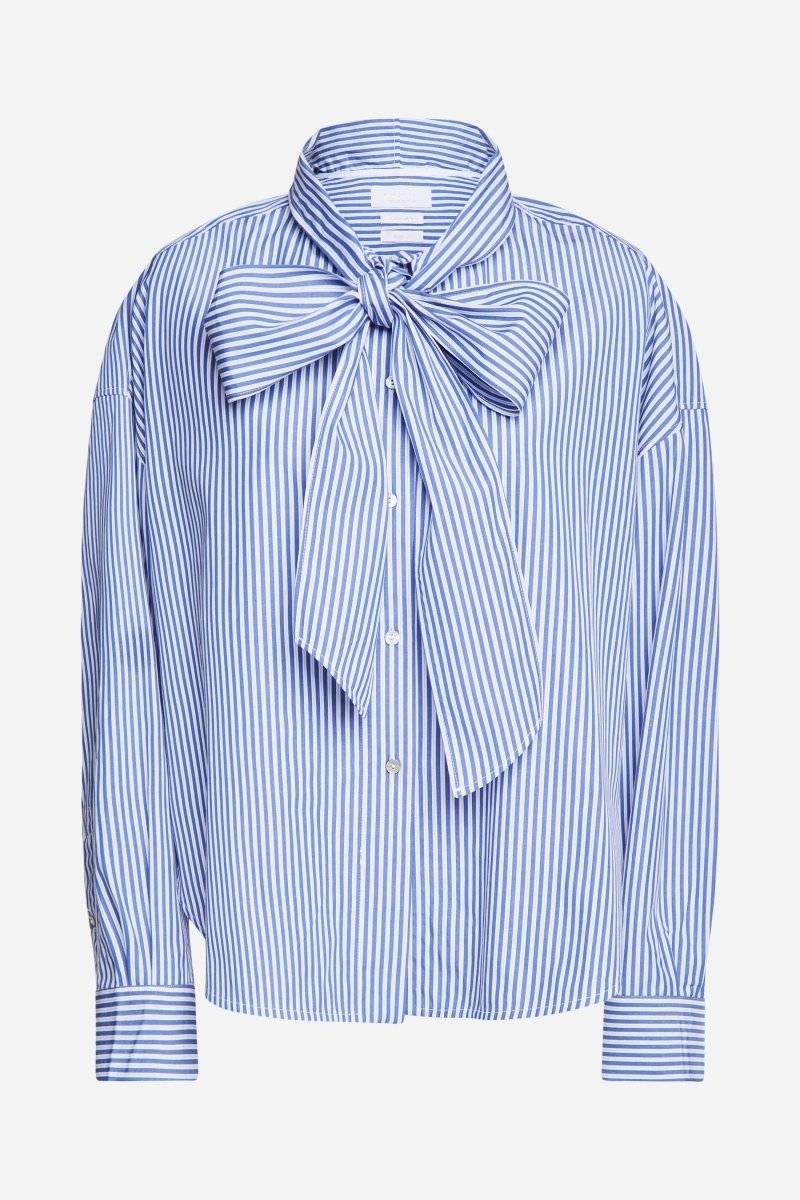 Eich & Royal Bluse mit Bindekragen Black Friday