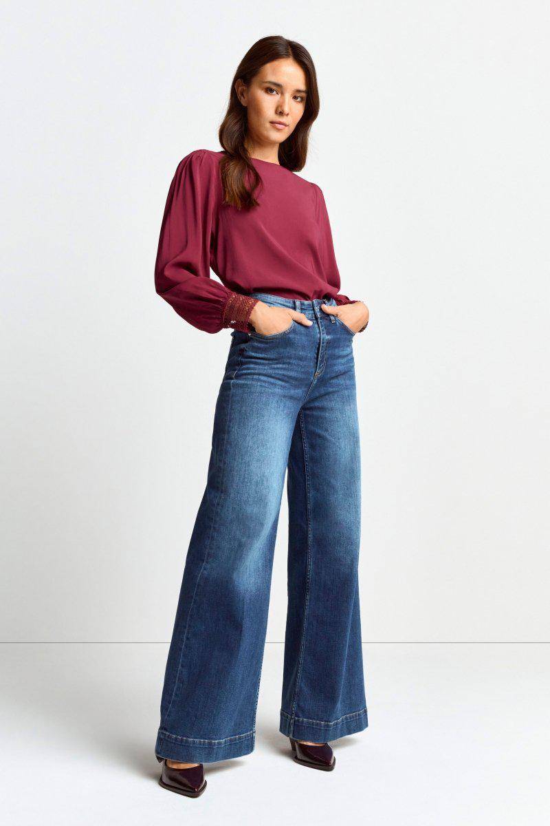 Eich & Royal Bluse mit Manschetten aus Spitze Osterangebot