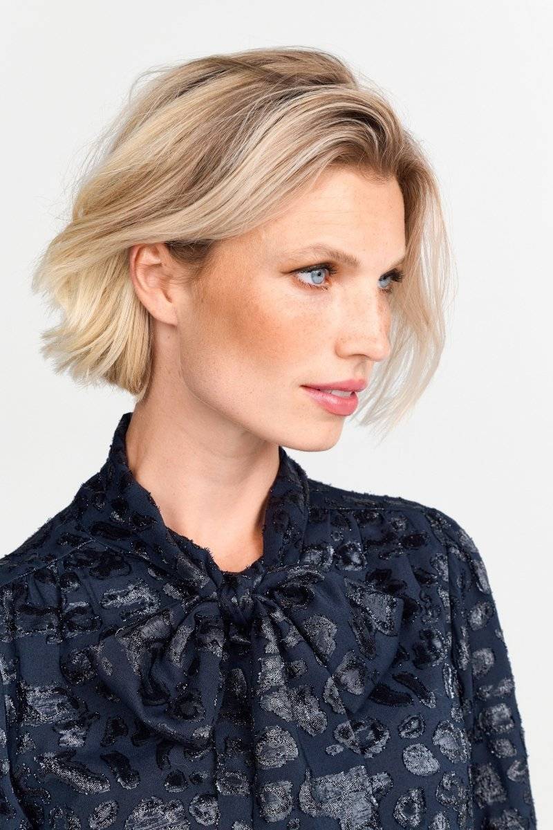 Eich & Royal Bluse mit Schleifenkragen Blitzangebot