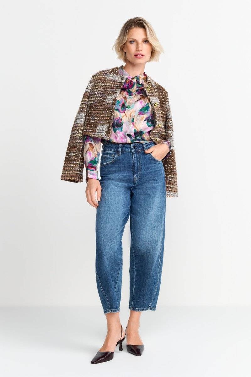 Eich & Royal Hemdkragenbluse mit Blumenprint Kauf eins, bekomm eins gratis