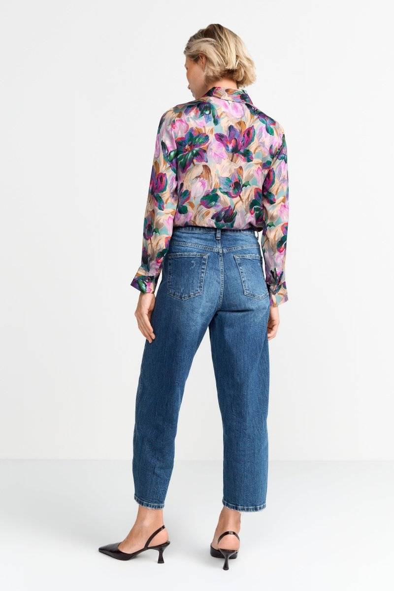 Eich & Royal Hemdkragenbluse mit Blumenprint Kauf eins, bekomm eins gratis