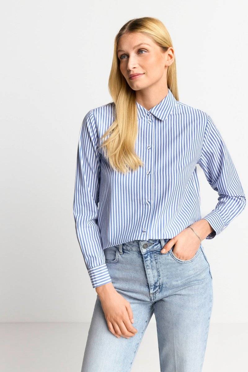 Eich & Royal Weite Hemdbluse mit Knopfleiste Kostenlose Rückgabe