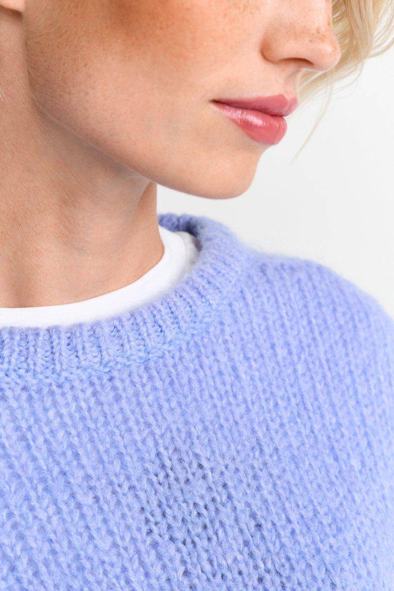 Eich & Royal Grobstrickpullover mit Rundhalsausschnitt Bis zu 65% Rabatt