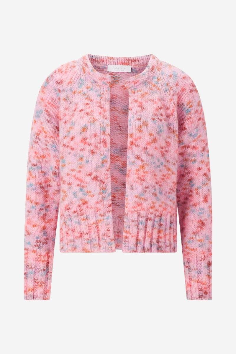 Eich & Royal Cardigan in zartem Pink Sonderangebot der Fabrik