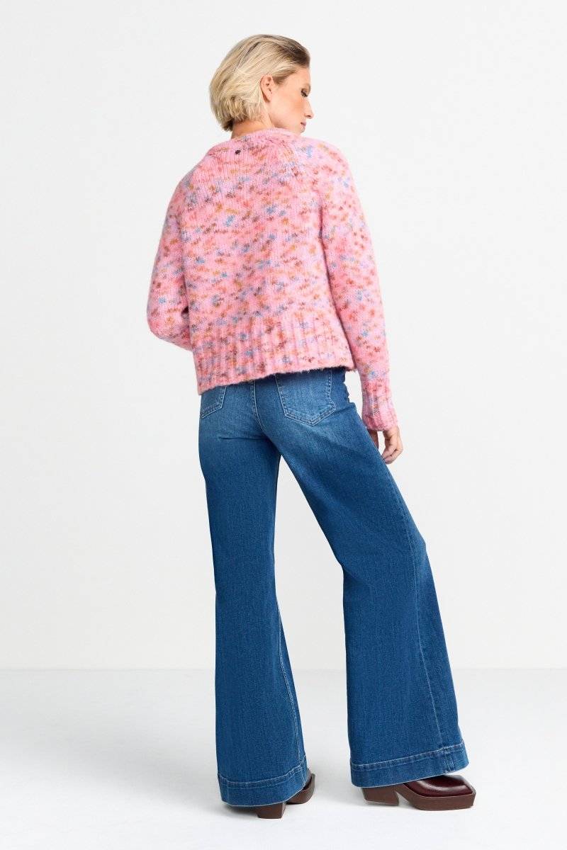 Eich & Royal Cardigan in zartem Pink Sonderangebot der Fabrik