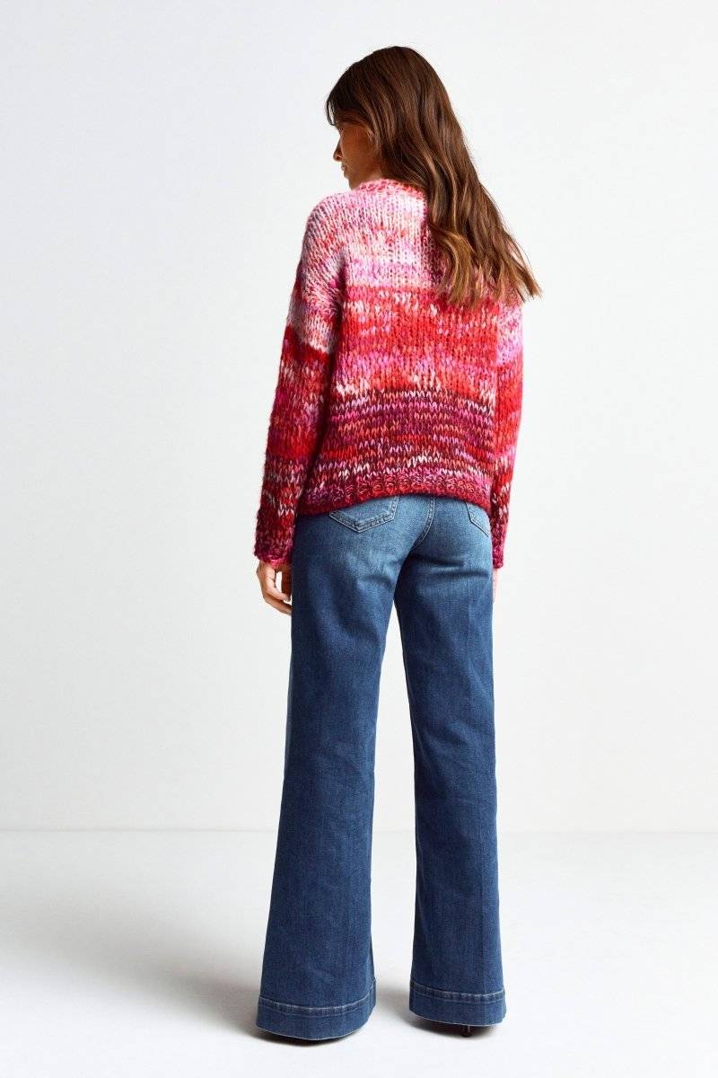 Eich & Royal Pullover mit Colour-Blocking-Muster Großer Ausverkauf