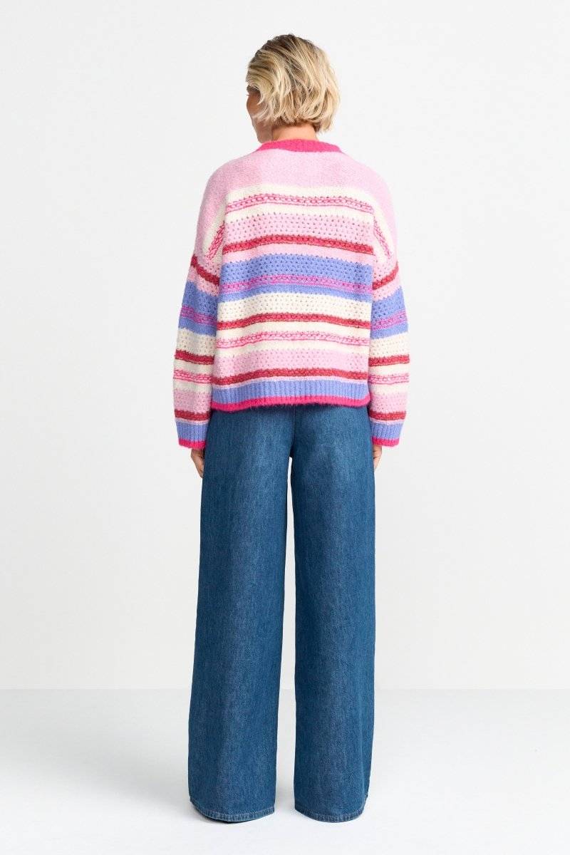 Eich & Royal Pullover in Colour-Blocking-Optik Begrenztes Angebot