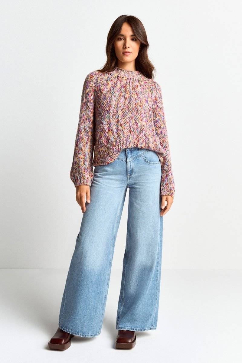 Eich & Royal Pullover aus Melangestrick Online Outlet