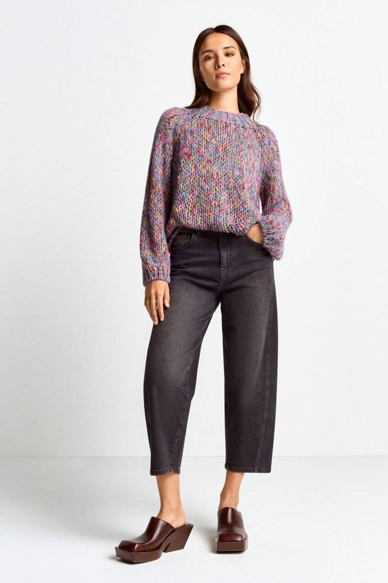 Eich & Royal Pullover aus Melangestrick Online Outlet