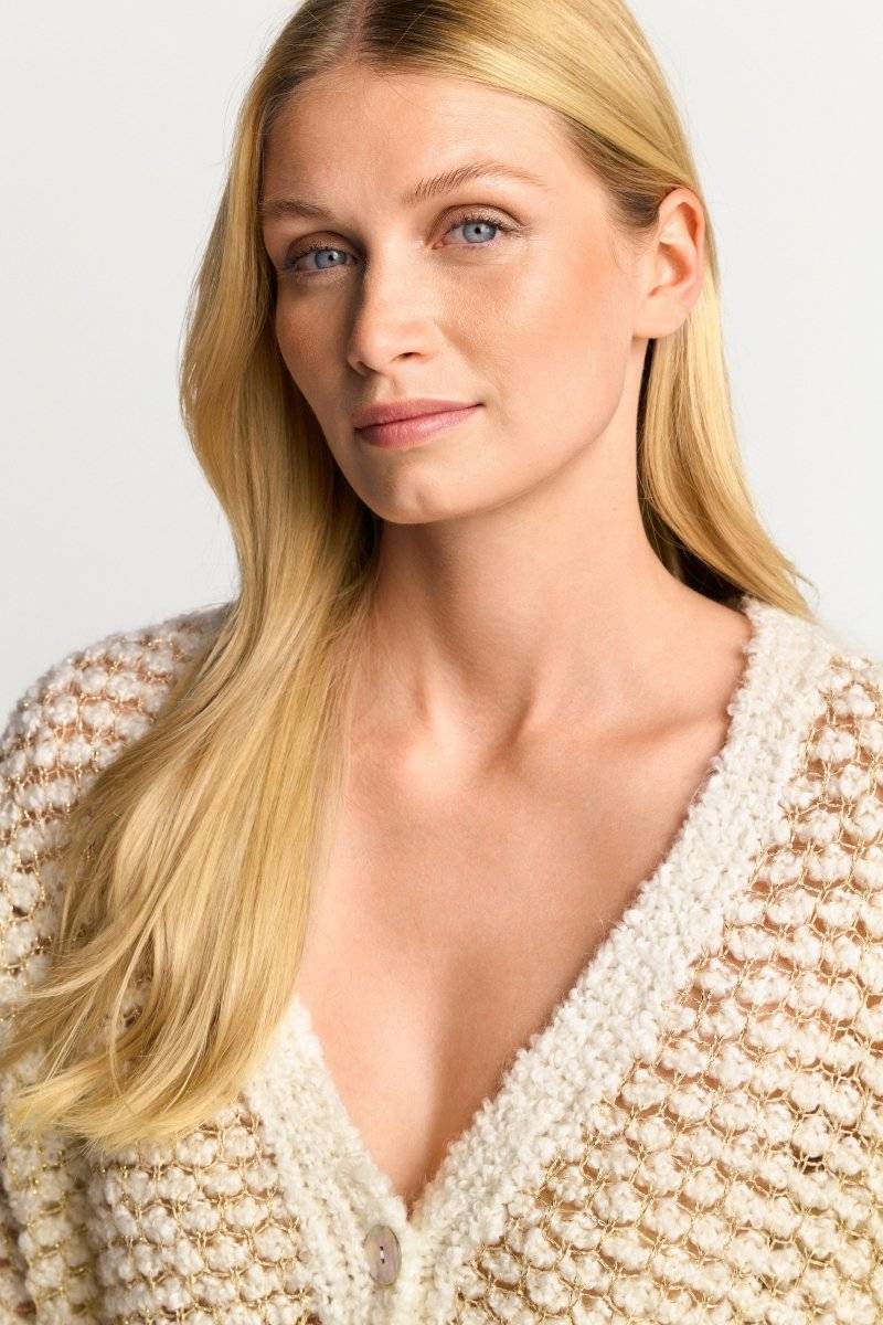 Eich & Royal Cardigan mit Perlmuttknopf Zeitlich begrenztes Angebot