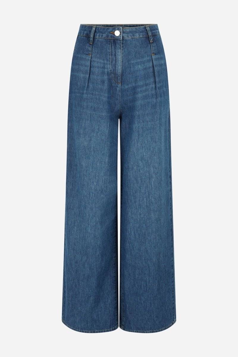 Eich & Royal Wide Leg Denim mit hoher Taille Bestseller