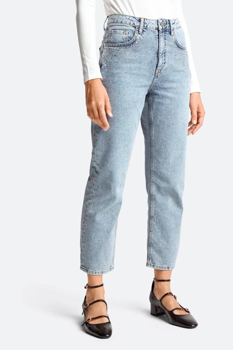 Eich & Royal Denim mit Strassdetails Begrenzte Freigabe