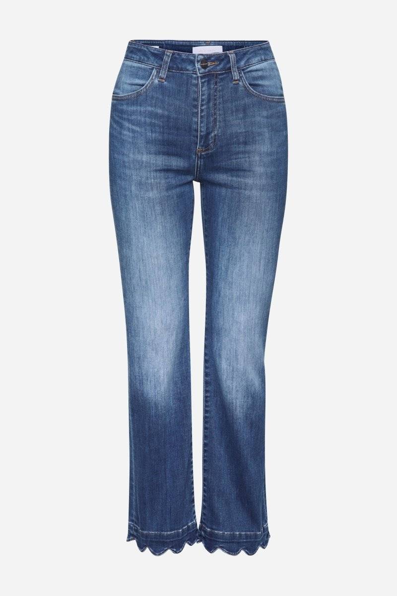 Eich & Royal Denim mit wellenförmigem Saum Neueste Stile
