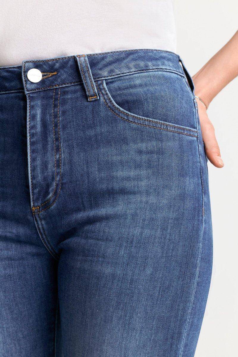 Eich & Royal Denim mit wellenförmigem Saum Neueste Stile