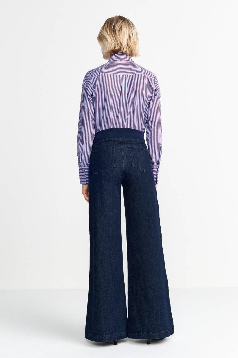 Eich & Royal Wide Leg Denim mit elastischem Bund Bis zu 65% Rabatt